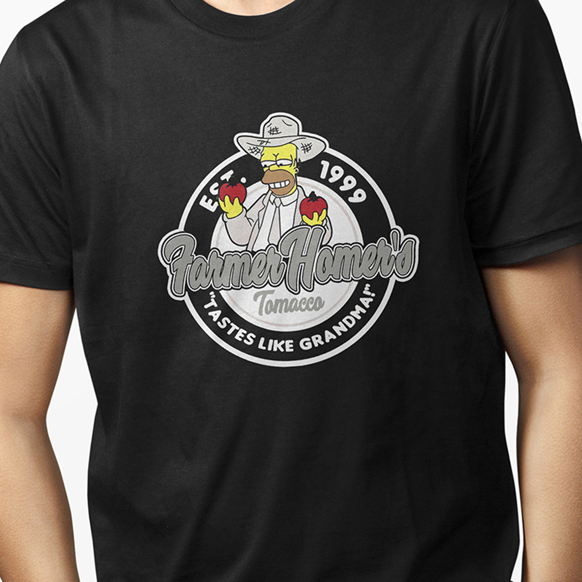 Playera - Los Simpson: El granjero Homero