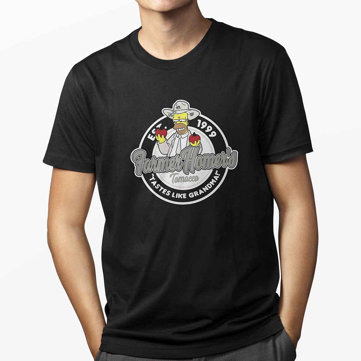 Playera - Los Simpson: El granjero Homero