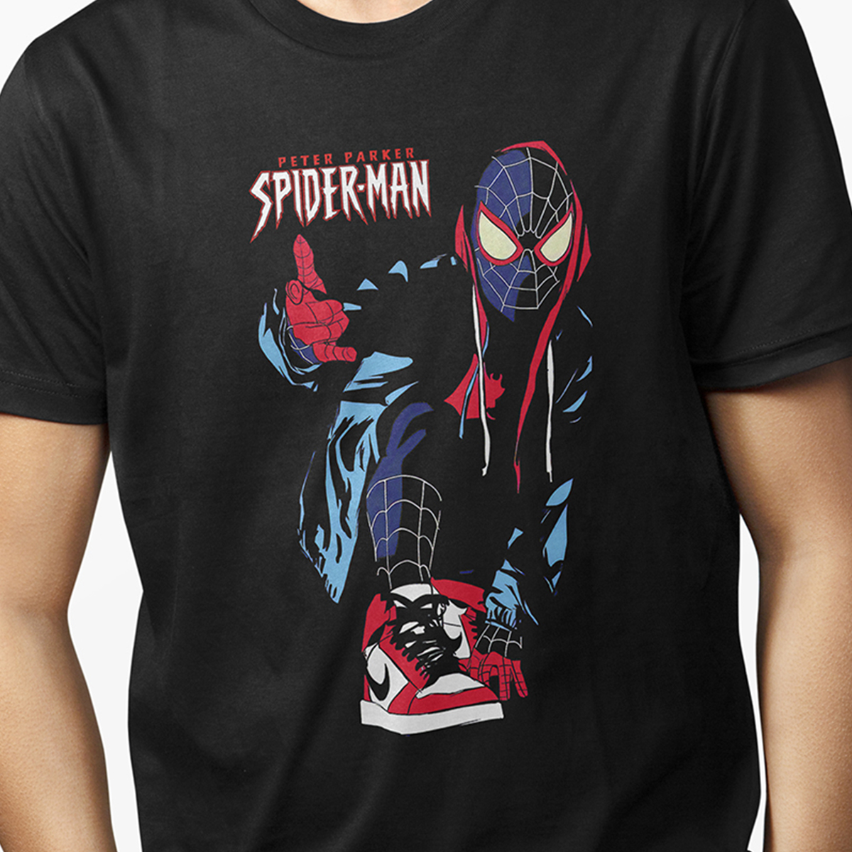 Playera para Hombre - Peter Parker Spider-Man