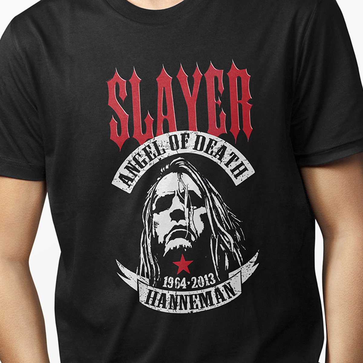 Playera para Hombre - Slayer Angel of Death Hanneman