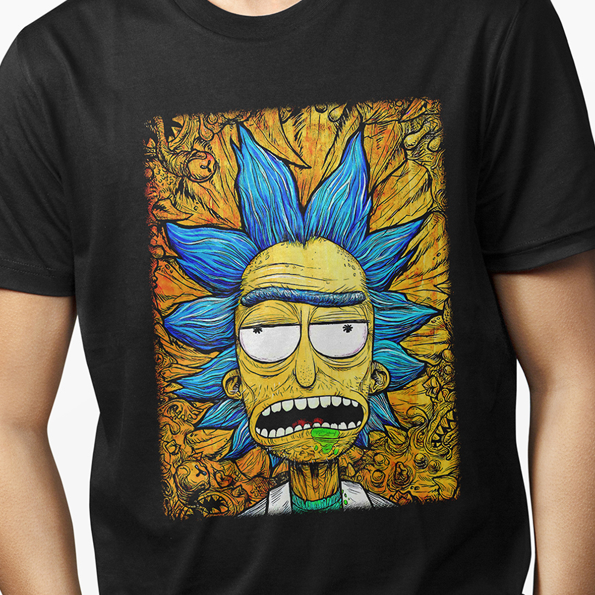 Playera para Hombre - Rick Sánchez: Rick and Morty