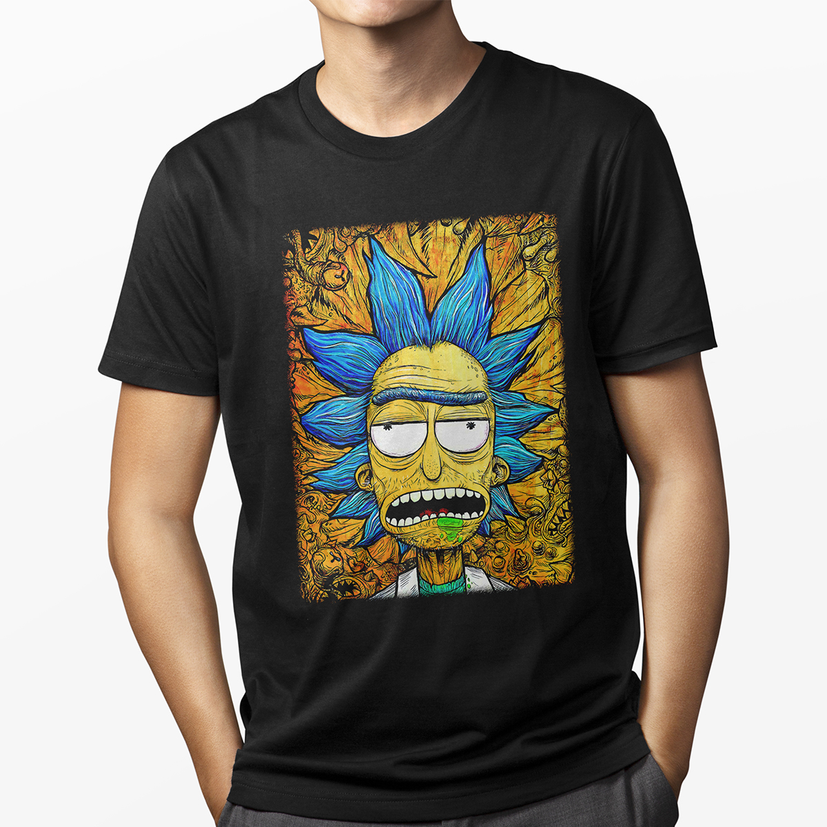 Playera para Hombre - Rick Sánchez: Rick and Morty