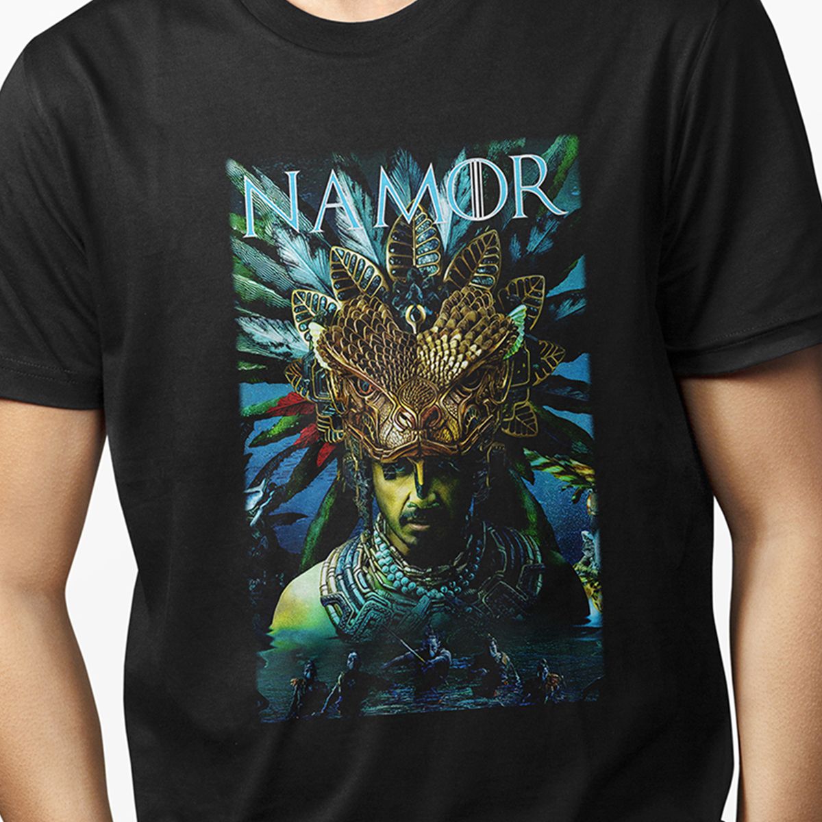 Playera - NAMOR Black Panther Marvel