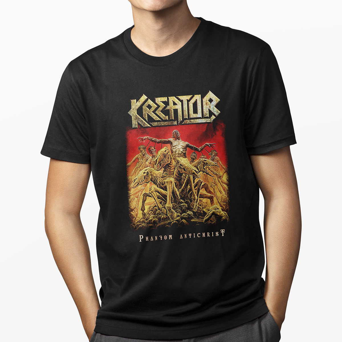 Playera para Hombre - Kreator Phantom Antichrist