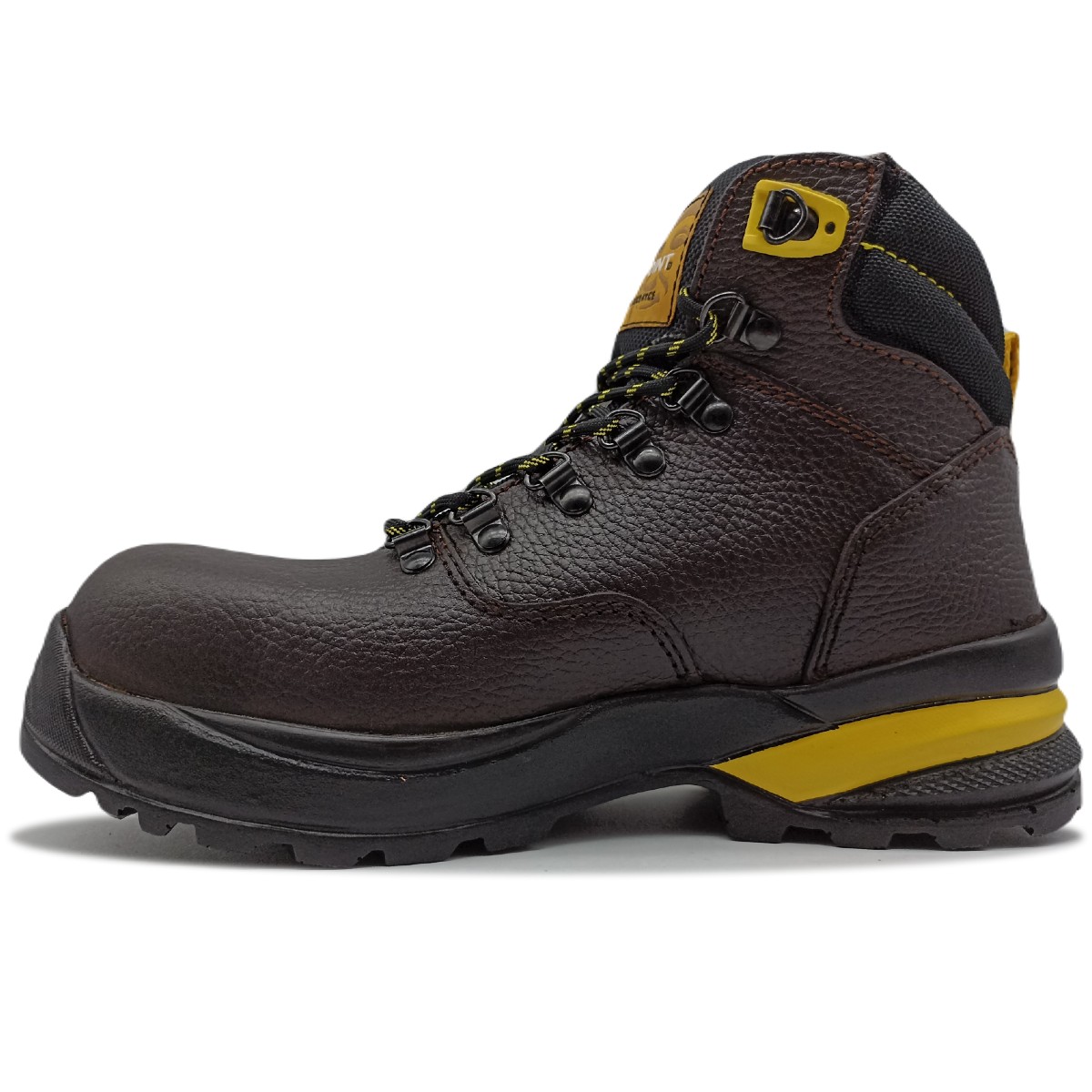 Bota Industrial de Piel Certificada Nom-113 con Casco de Seguridad 392