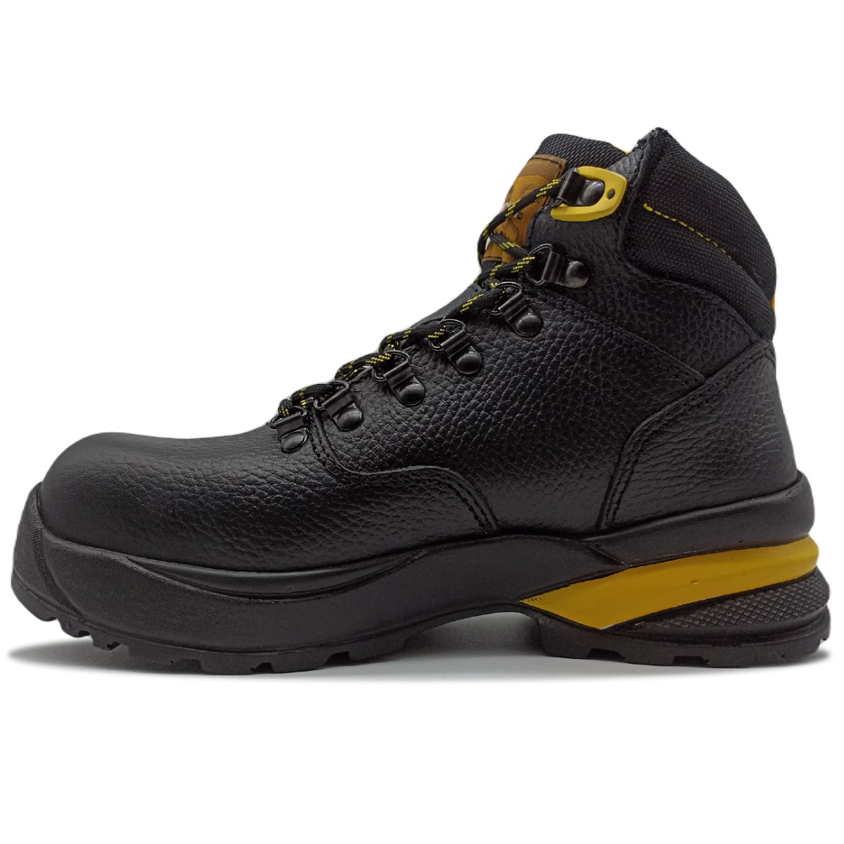 Bota Industrial de Piel Certificada Nom-113 con Casco de Seguridad 392