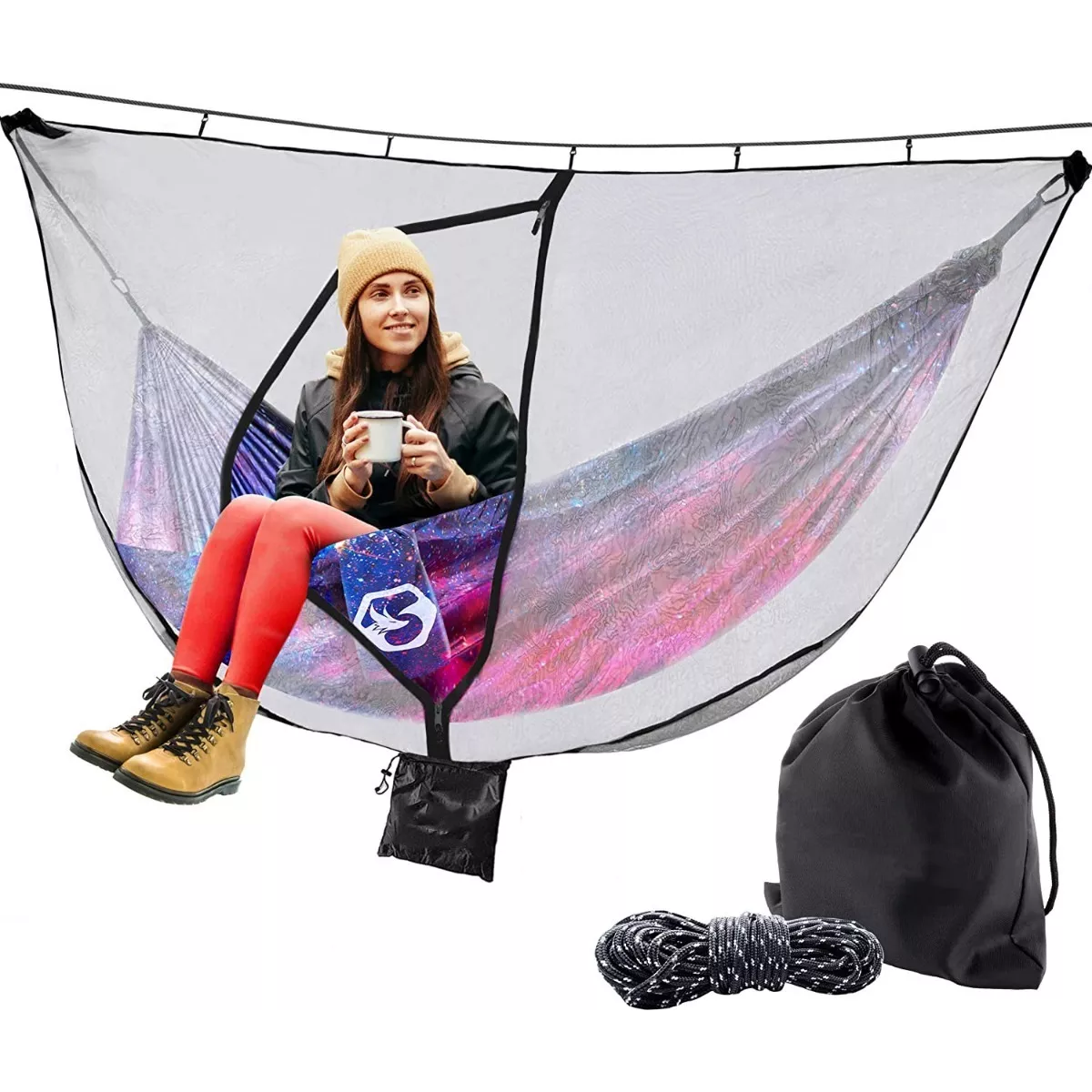 Mosquitero Ligero Para Hamacas Genérico Para Acampada 