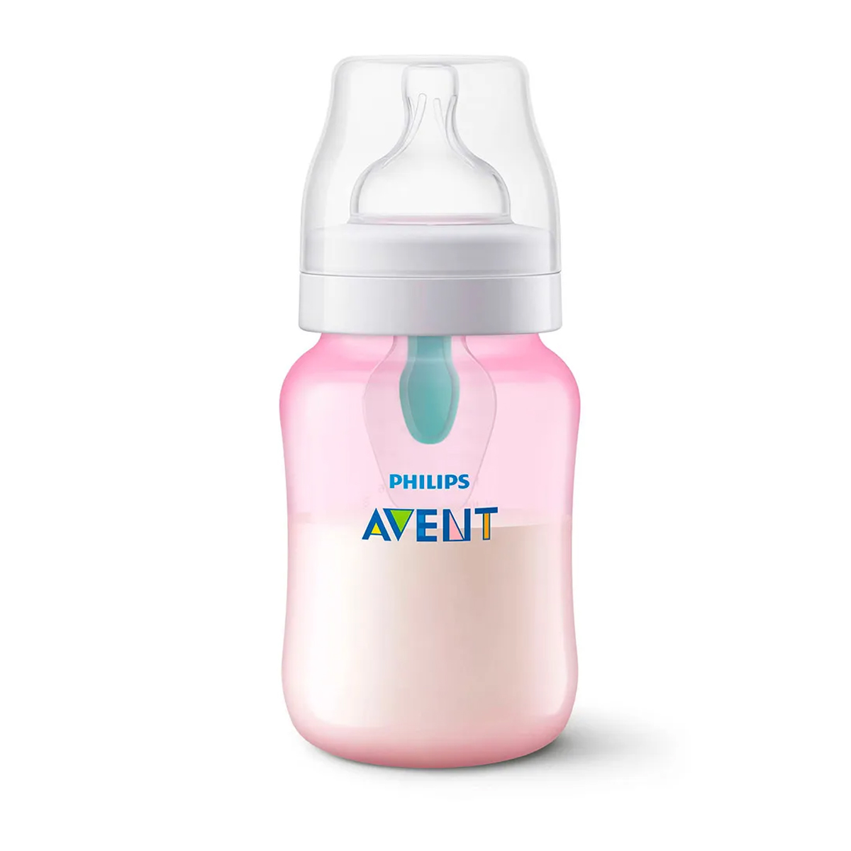 Biberones Avent Anticólicos AirFree 4 Piezas 9oz Rosa