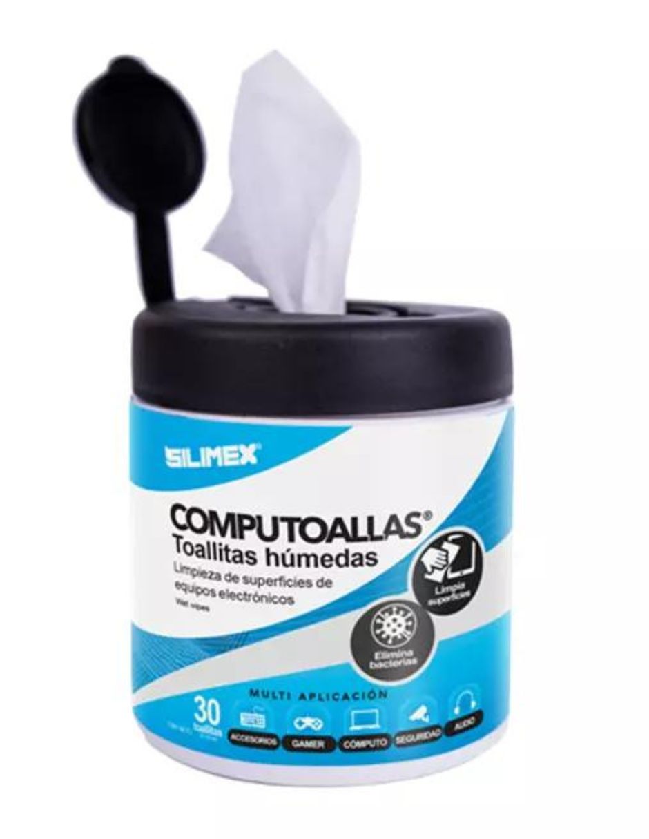 Toallas Húmedas Para Limpieza de Pantallas-Computoallas
