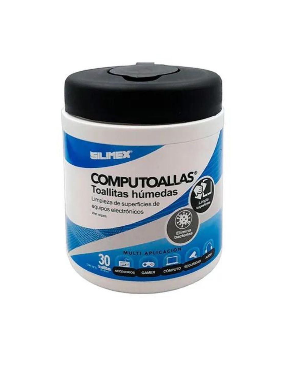 Toallas Húmedas Para Limpieza de Pantallas-Computoallas