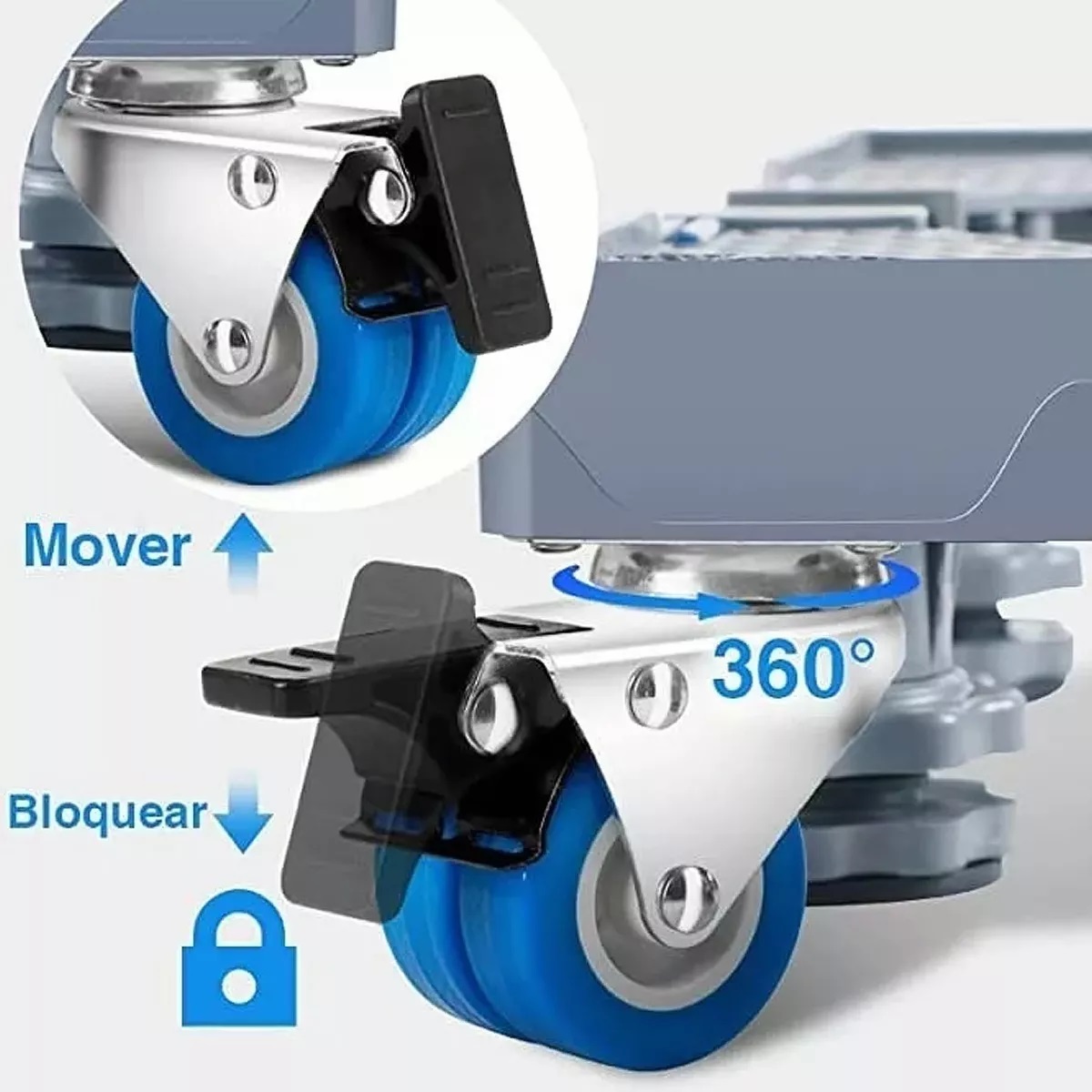 Base Multifuncional Universal Para Lavadoras Secadoras