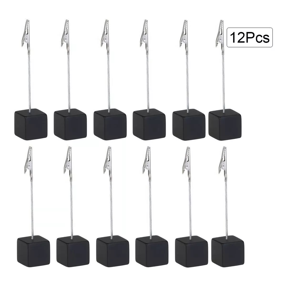 Pack 12 Pzas, Porta Notas, Porta Fotos, Portapapeles, Pinzas