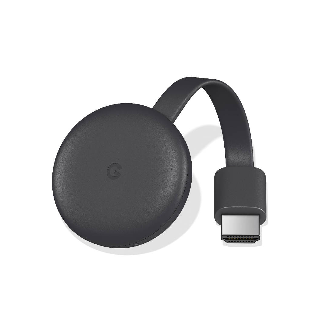 Dispositivo Google chromecast 3ra generacion streaming Negro