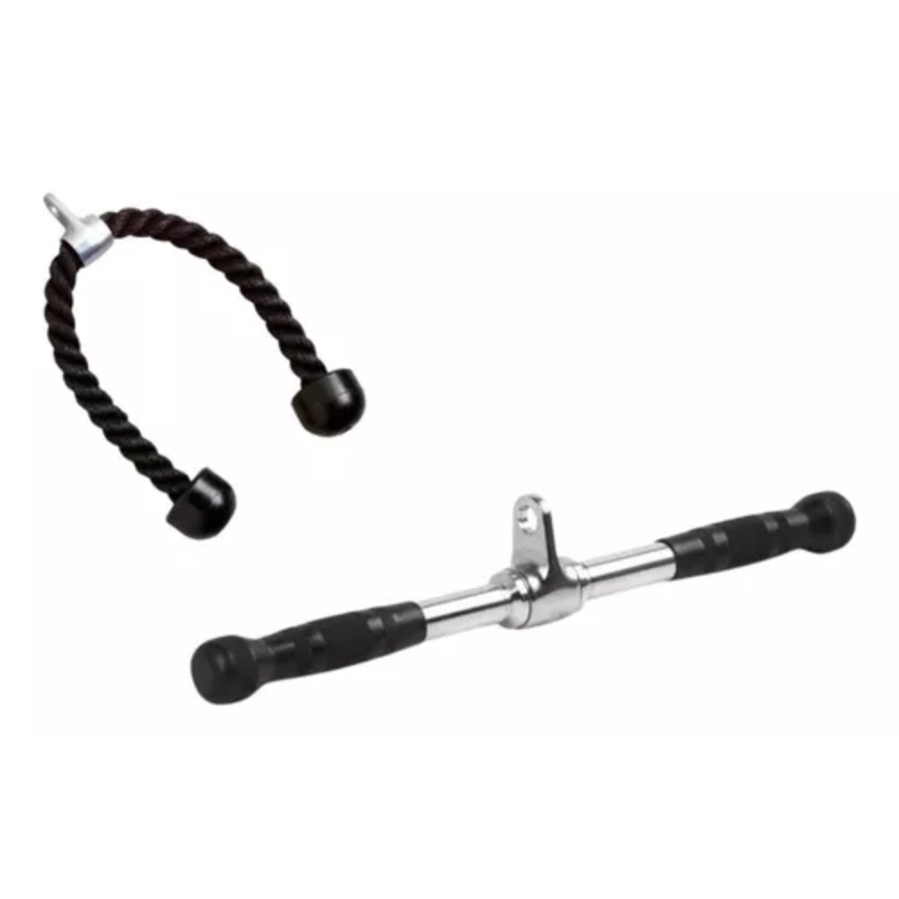 Manerales Para Polea (cuerda Triceps Y Barra Recta)