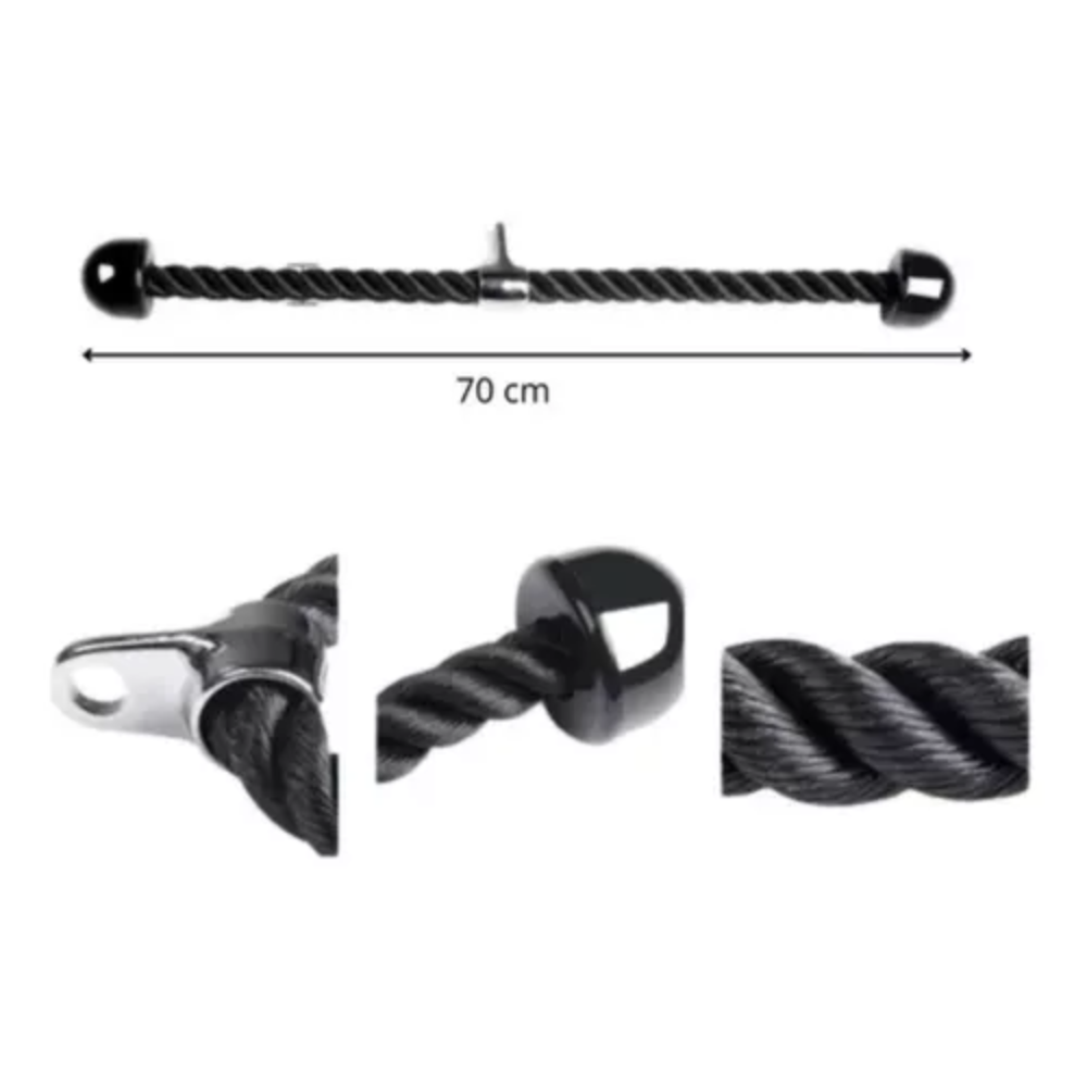 Manerales Para Polea (cuerda Triceps Y Barra Recta)