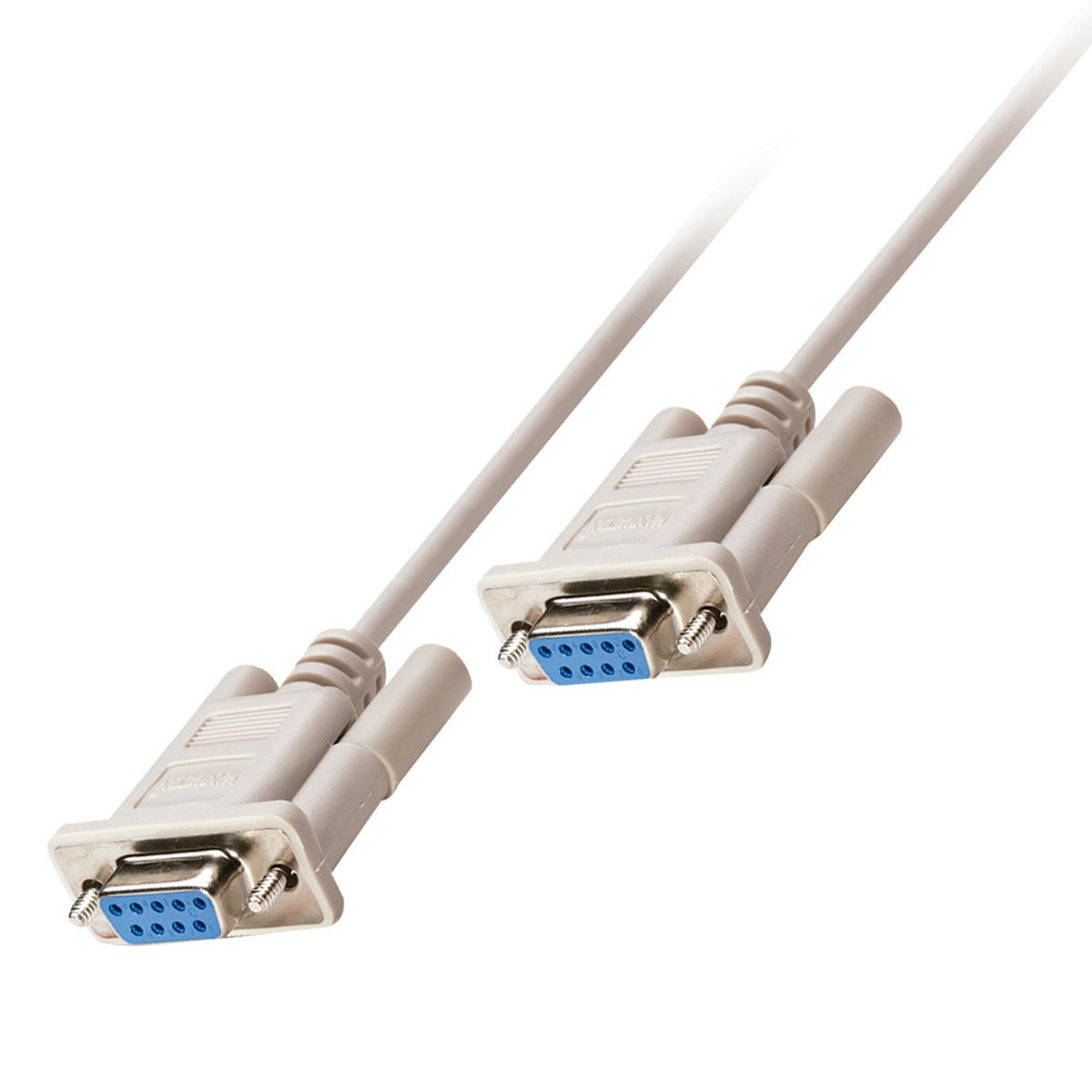 Cable Serial de Módem Nulo Manhattan DB9 Hembra - DB9 Hembra 1.8 Metros