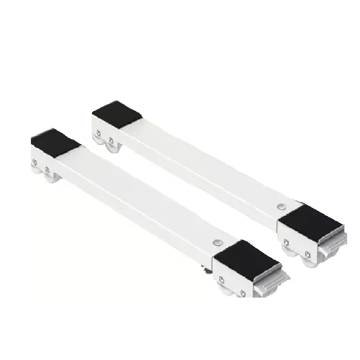 Soporte Ajustable Base Con Ruedas Para Refrigerador Lavadora Blanco