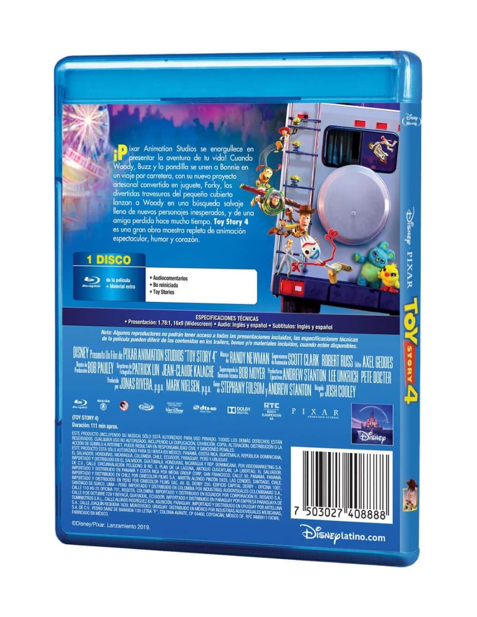 Toy Story 4 - BluRay + DVD (2019)
