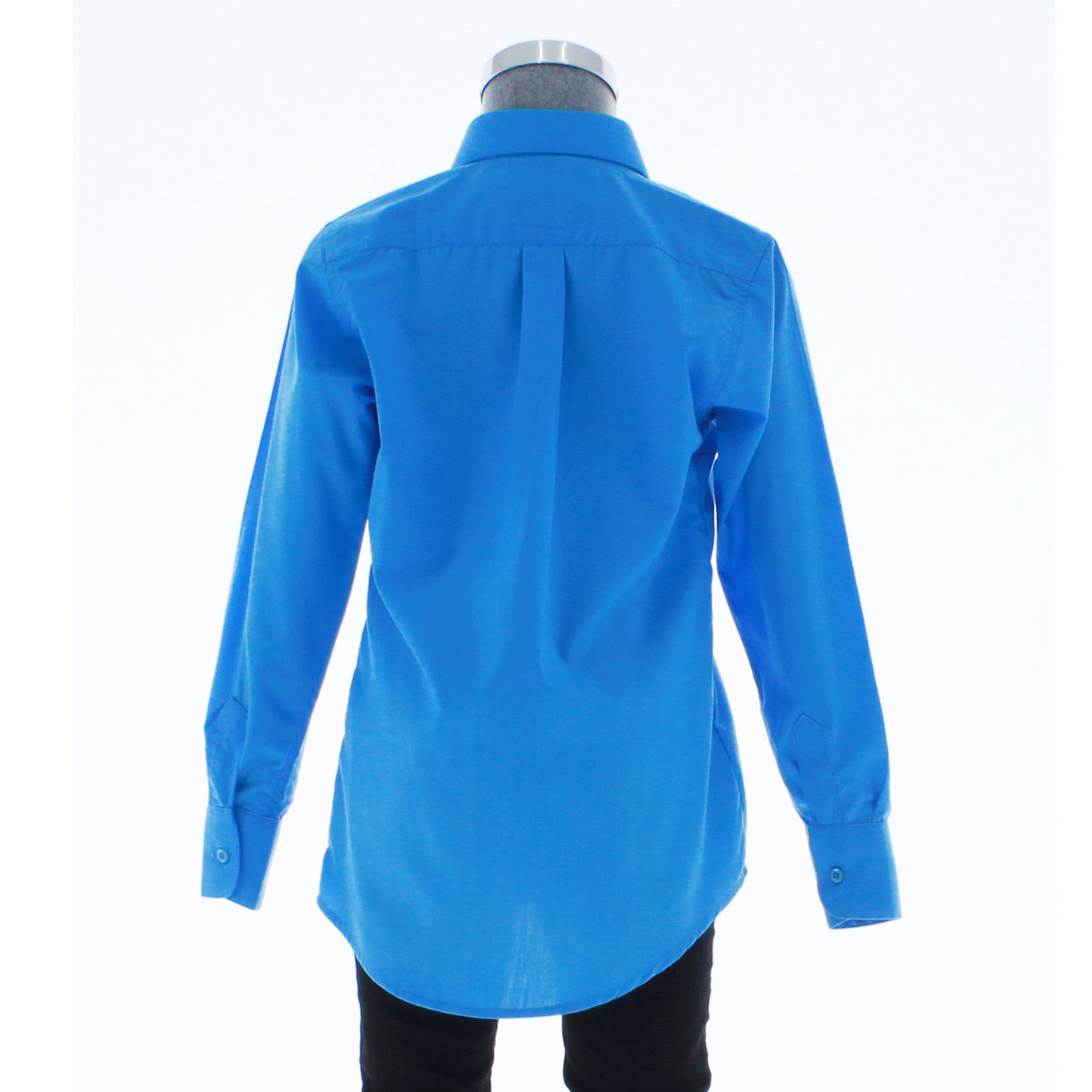 Camisa Azul Turquesa De Vestir para Niño Manga Larga 3610 2-18 Años..