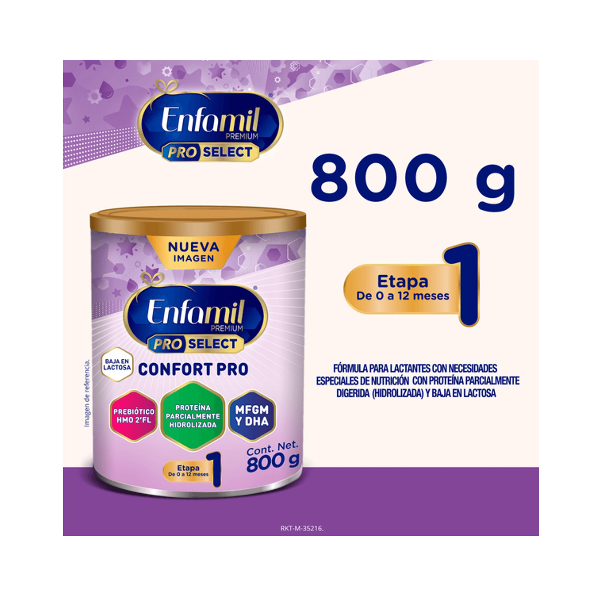 Fórmula Láctea 1 Bebés Enfamil Premium Confort 2 de 800g