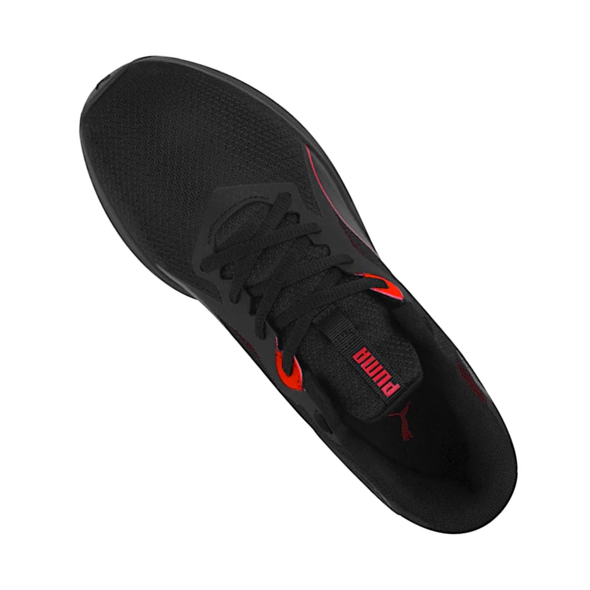 Tenis Puma Twitch Runner Negro con Rojo Hombre Originales 37628902