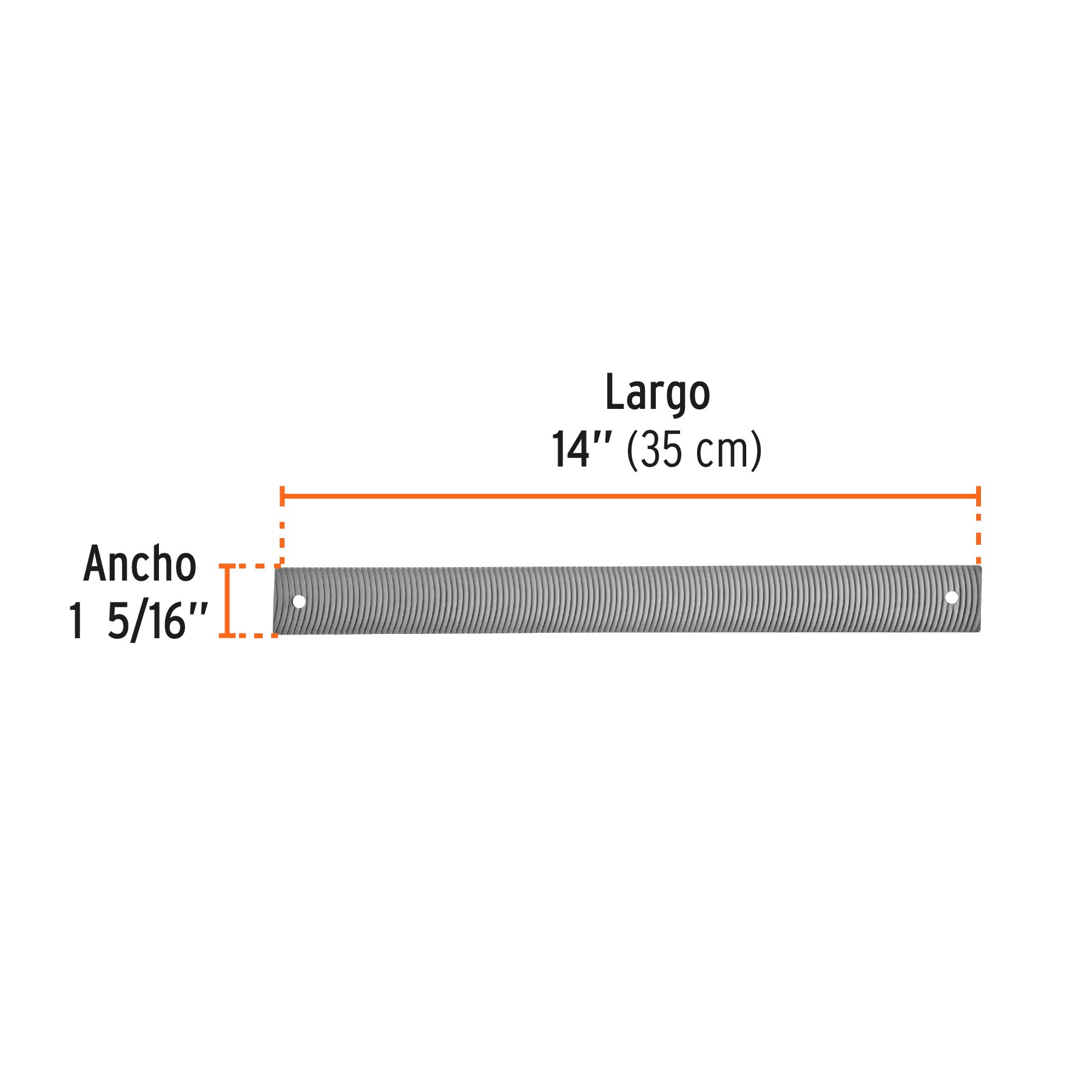LIMA PARA HOJALATERO 14", TRUPER 15210