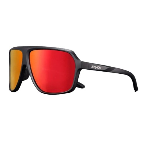 Global Vision Eliminator G-Tech - Gafas de moto para motocross, marco  negro, lente roja