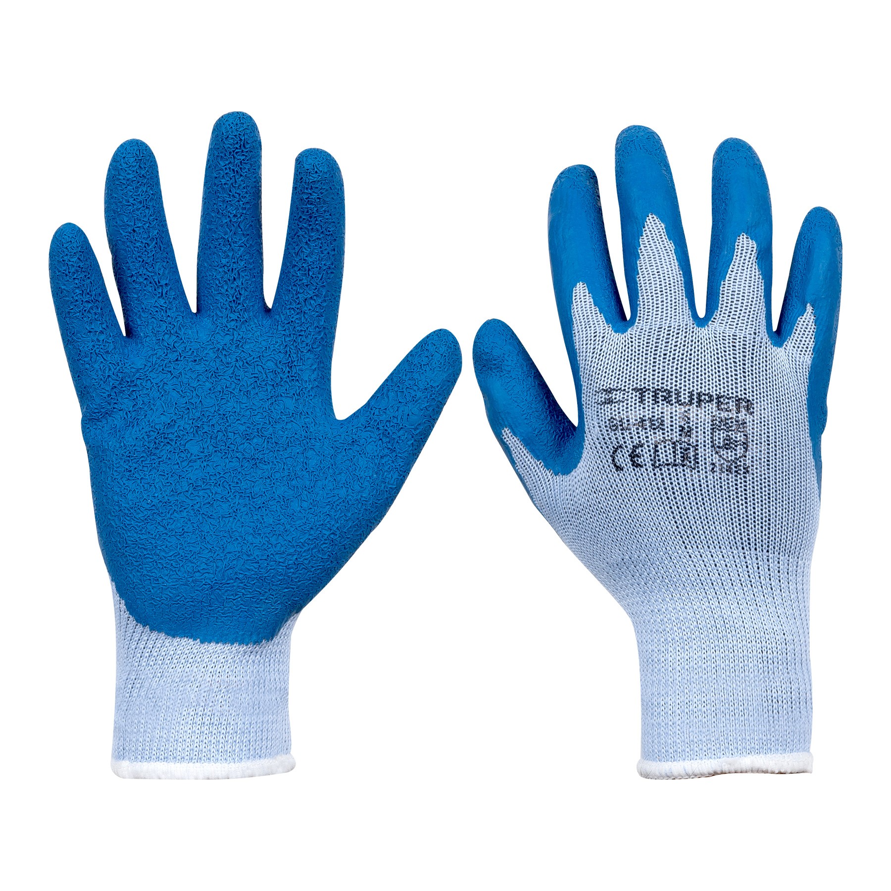 GUANTES DE POLIÉSTER RECUBIERTOS DE LATEX, M, TRUPER 15266