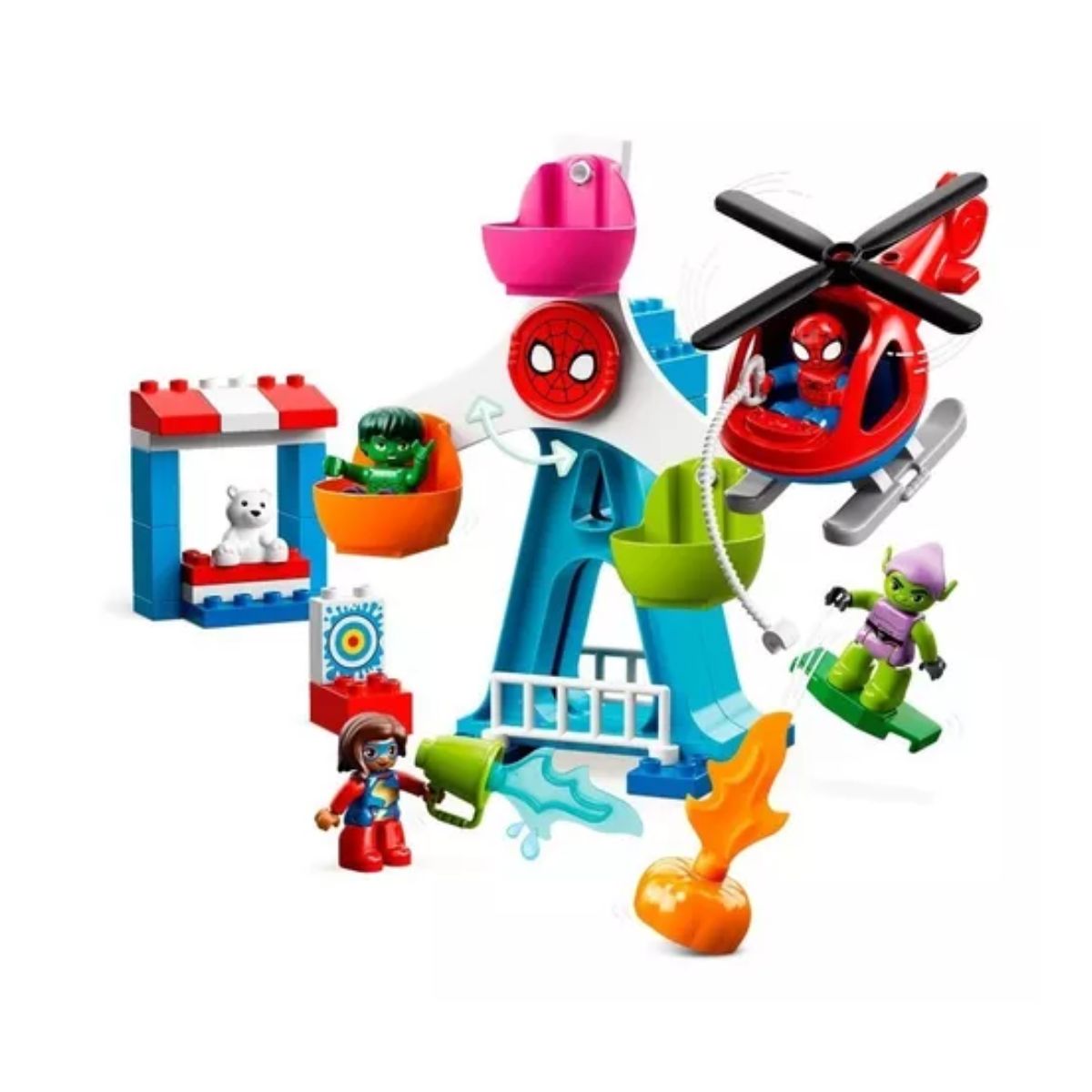 Kit Lego Duplo Spider-man Y Amigos Aventura De Feria Cantidad de piezas 41