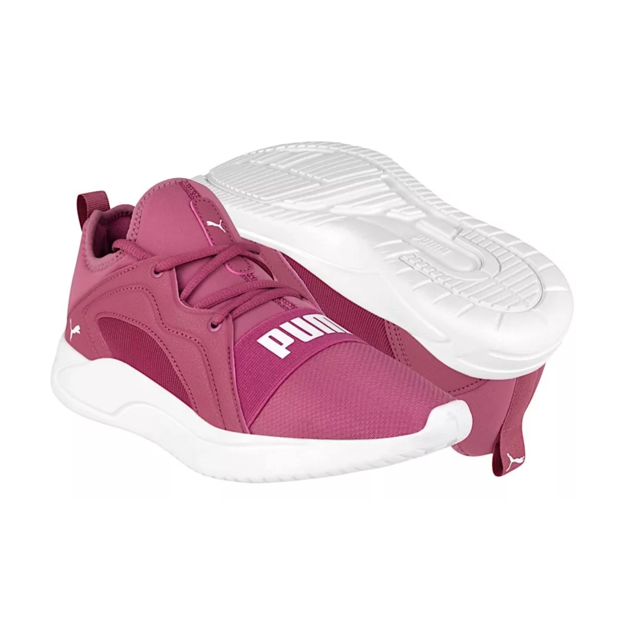 Tenis Puma Resolve Street Spark Morado con Blanco Dama Originales 37622110