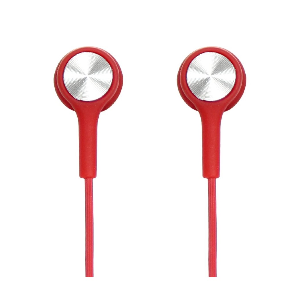 Audífonos Intrauriculares con Micrófono COMET2 Ghia Alámbrico, 1.2 Metros, 3.5mm, Rojo