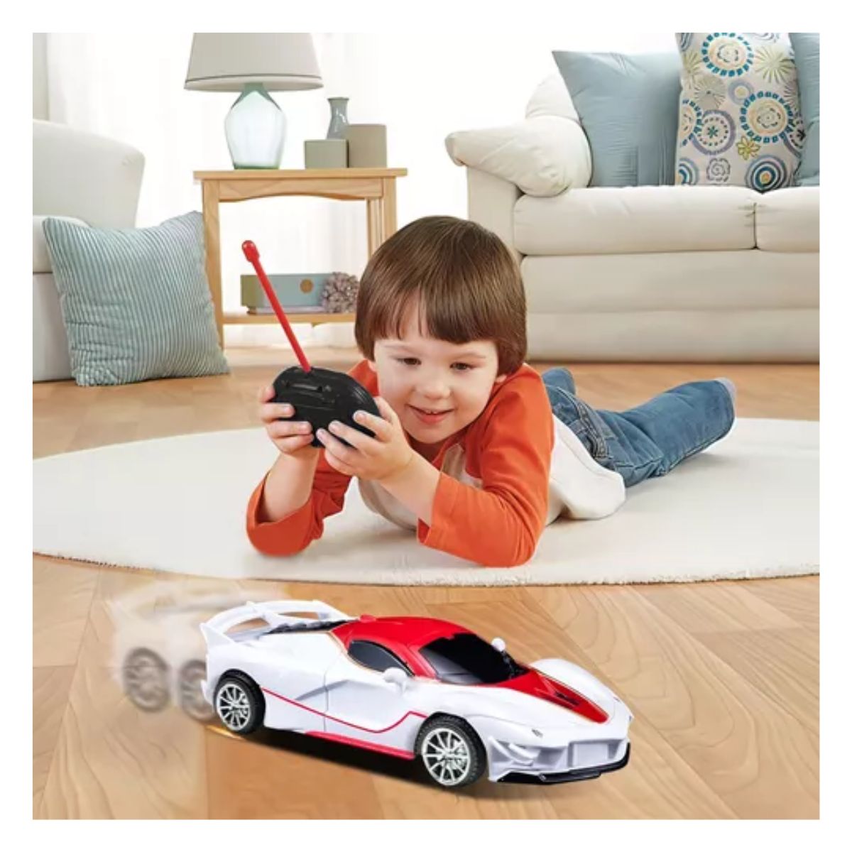 Carros De Control Remoto Recargable Juguetes Negro