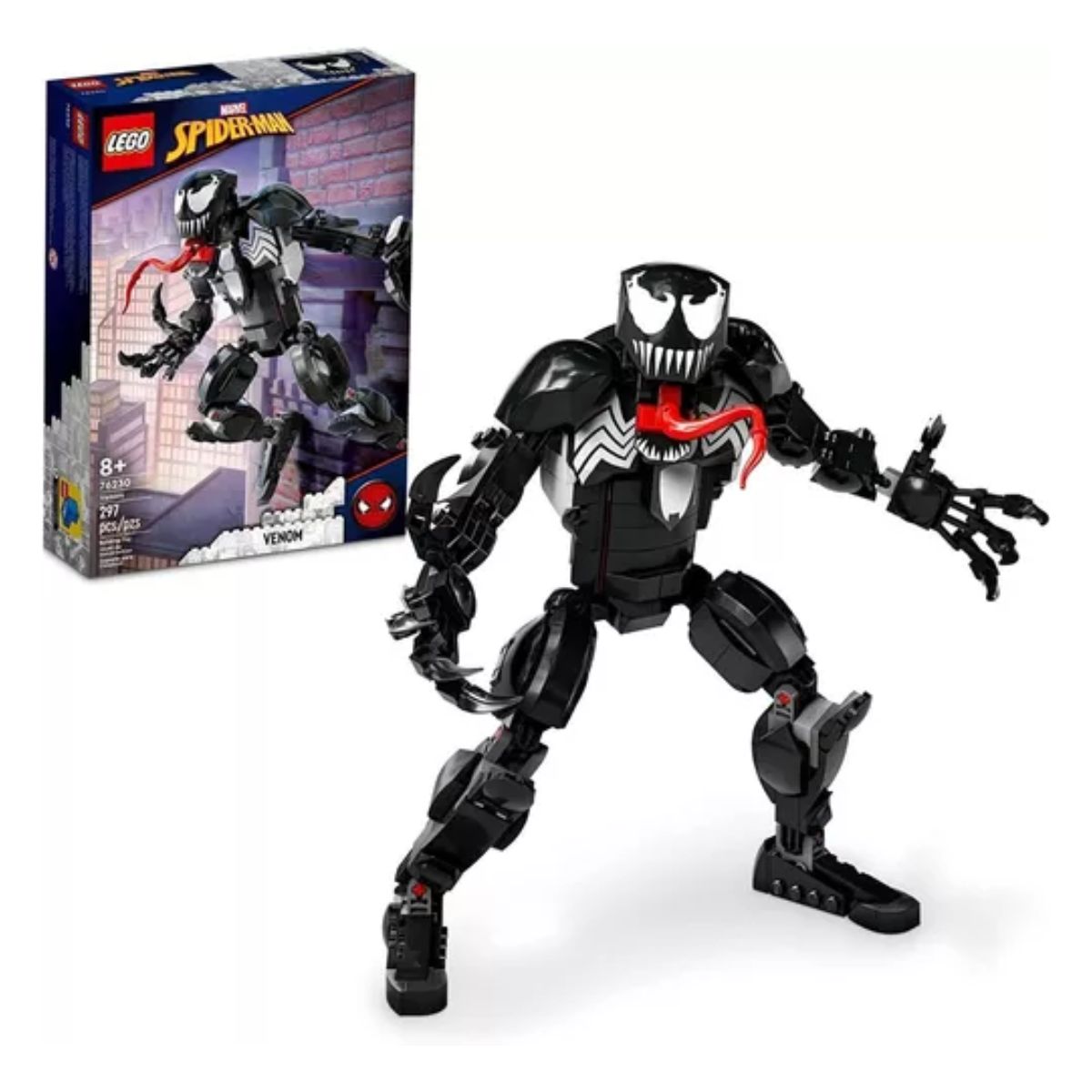 Kit Lego Marvel Spider-man Figura De Venom 297 Piezas