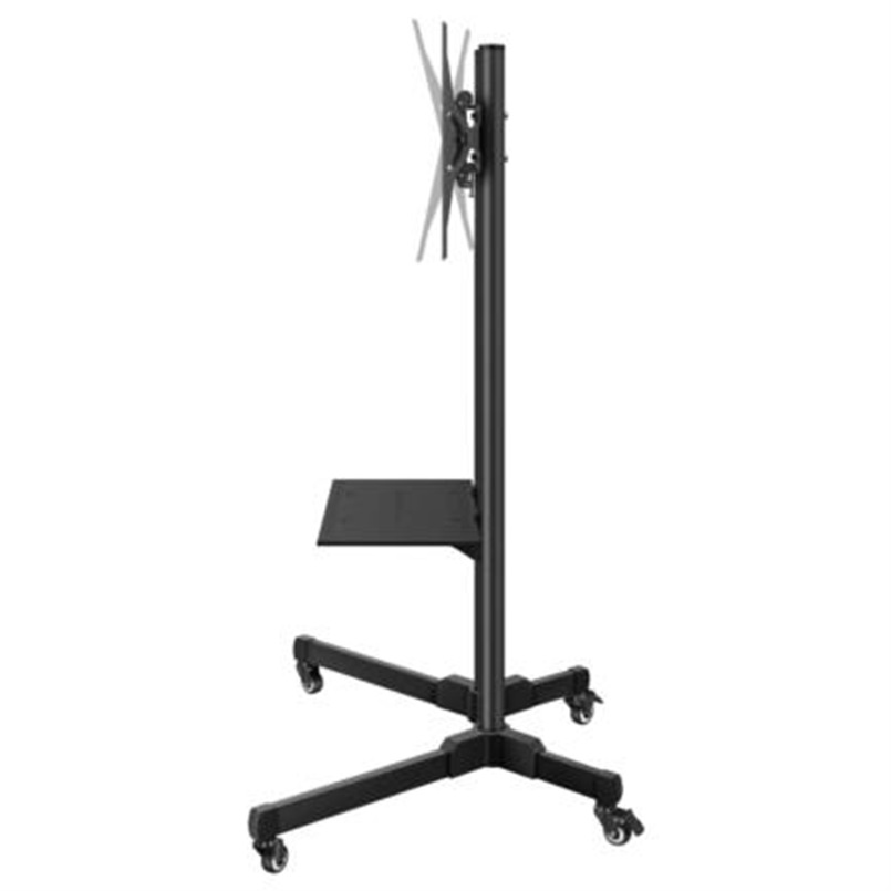 Soporte Movil de Piso STV-150 para Pantalla 19" - 83" Steren hasta 60Kg, Negro