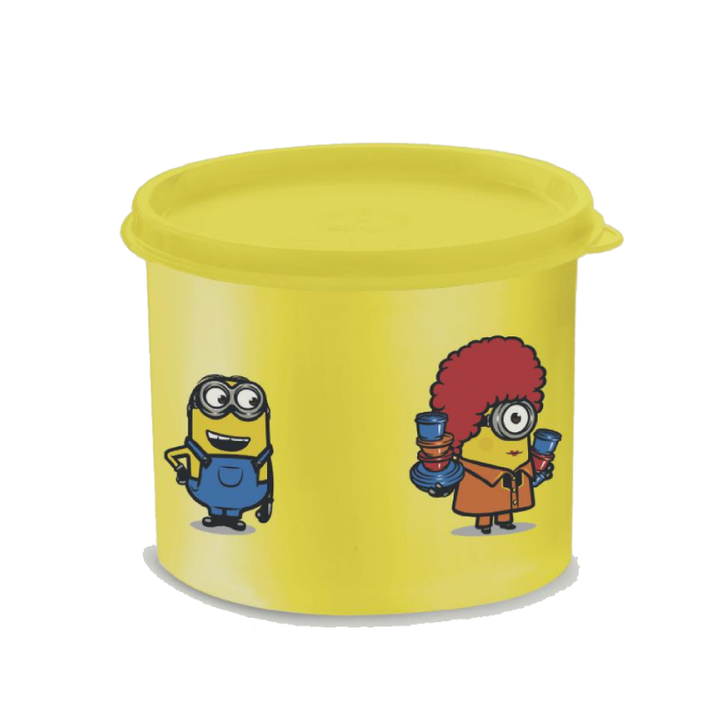 Practibote Minion Amarillo 600ml Tupperware