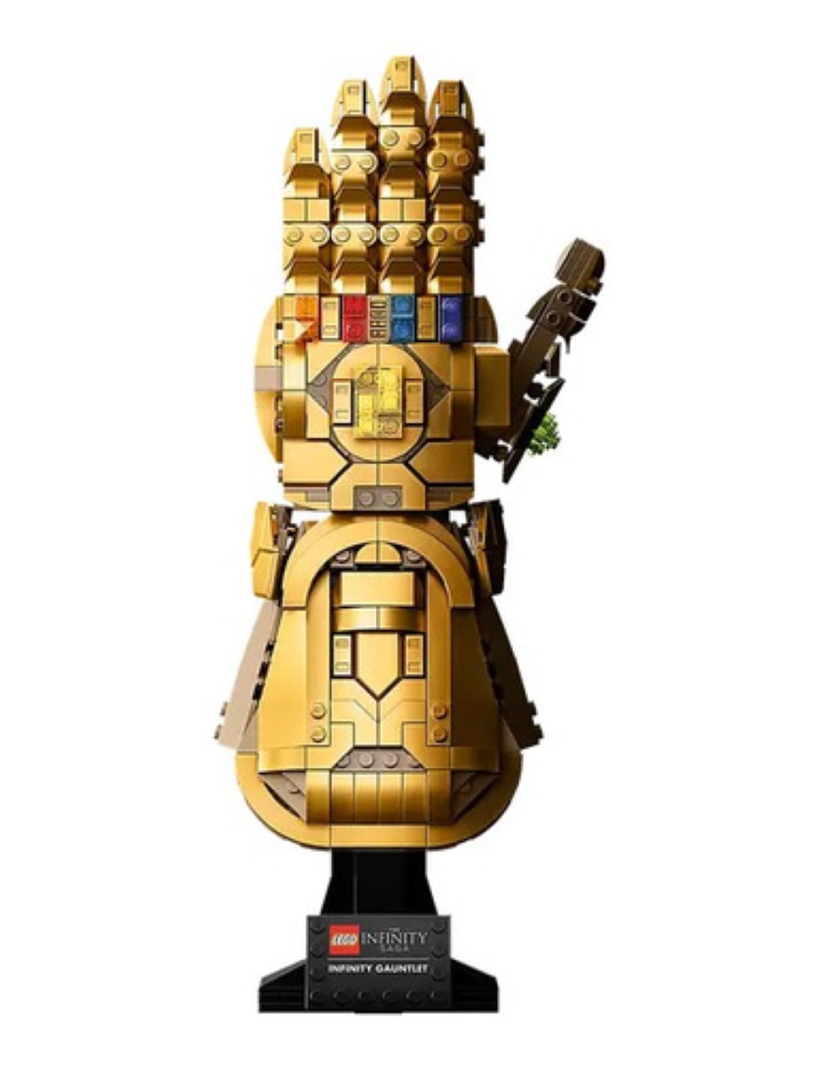 Kit De Construcción Lego Marvel Guantelete Infinito piezas 590