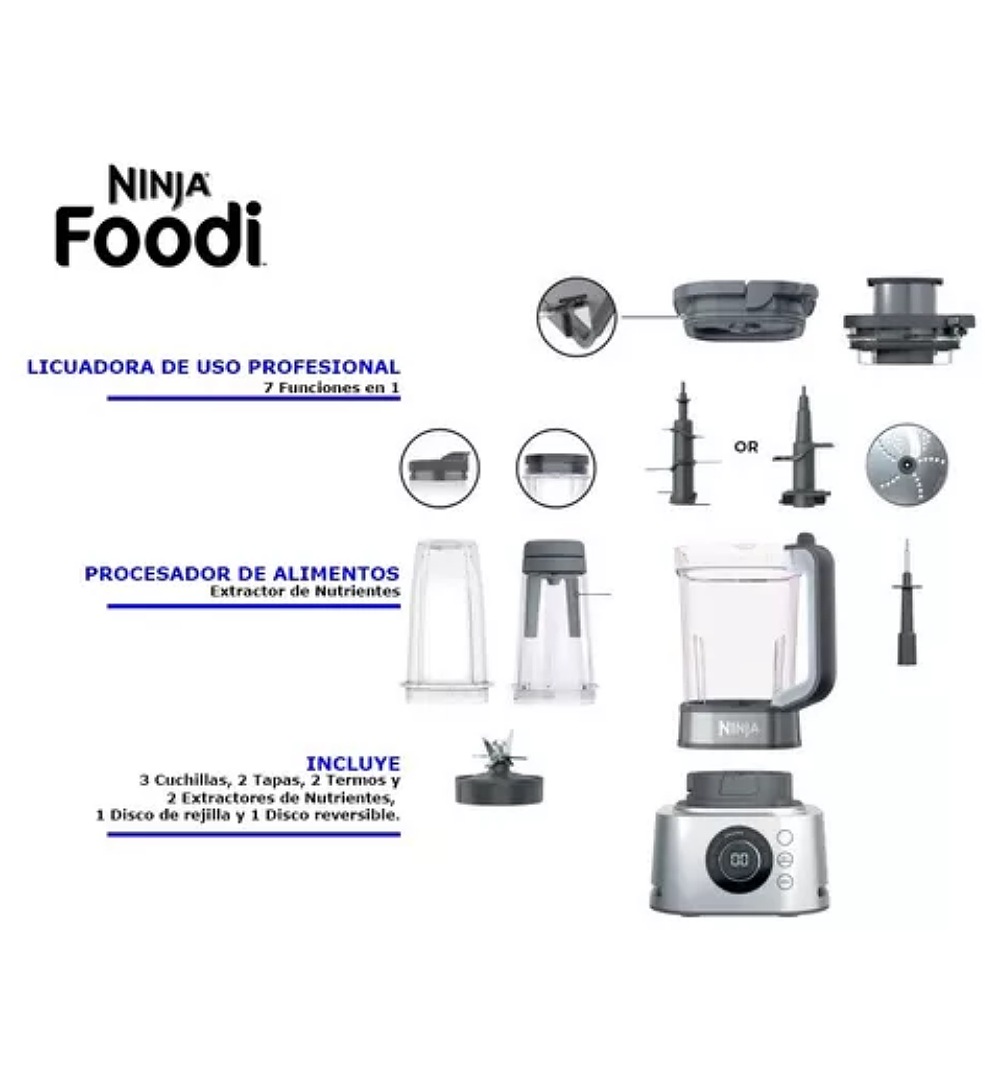 Ninja Foodi Power Ultimate Licuadora Y Extractor Co401b