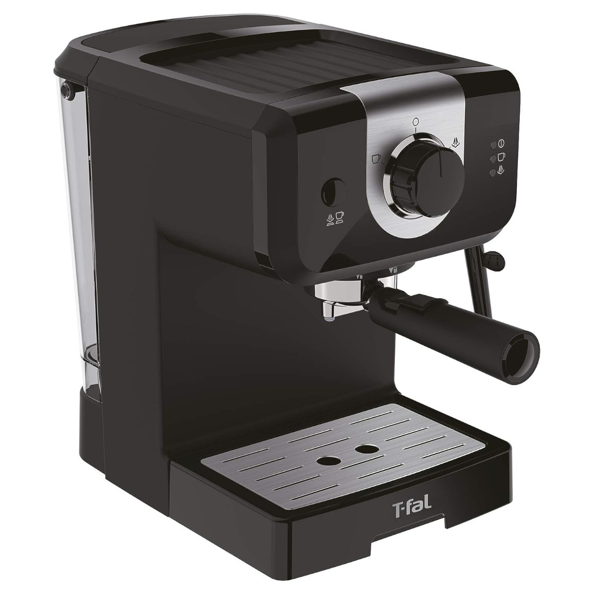 Cafetera T-FAL espressería manual 2 Tzs 15 bares EX3220MX.