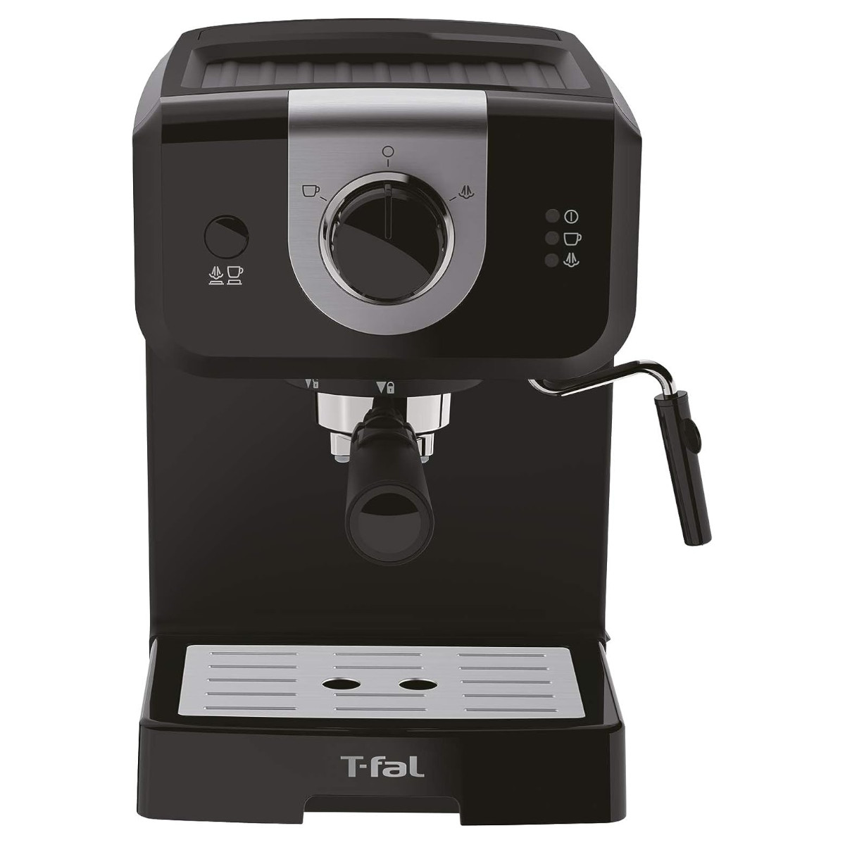 Cafetera T-FAL espressería manual 2 Tzs 15 bares EX3220MX.