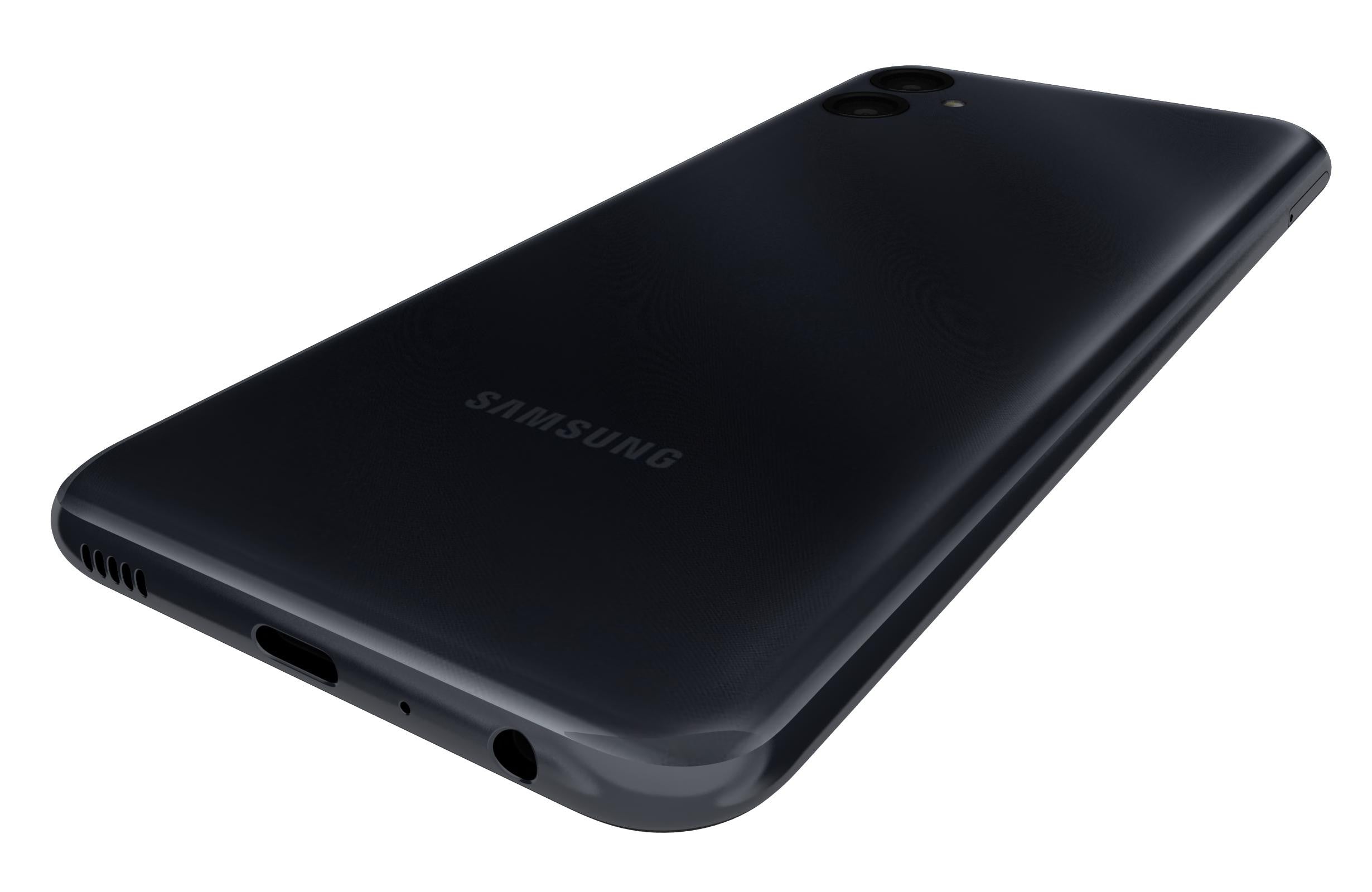 Celular Samsung Galaxy A04e 64GB   3GB RAM Android 12 Batería 5000 mAh   Negro.
