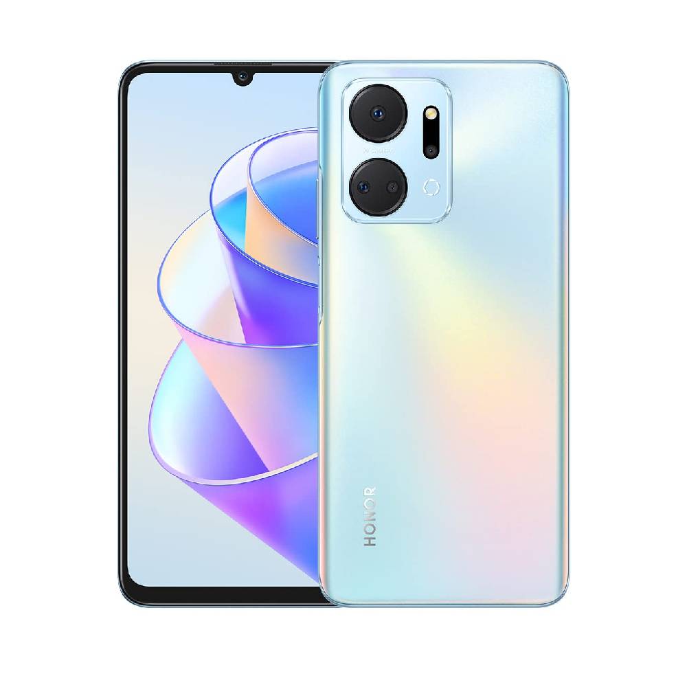 Celular Honor X7A 6.74 Pulgada 128GB 6GB Android 12 Plata