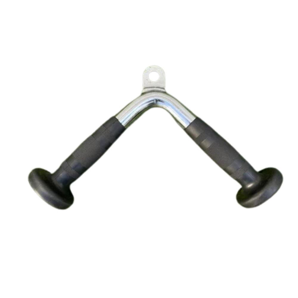 Set Recto Corto, Cuerda Tricep, V, Barra Para Espalda Con Recubrimiento
