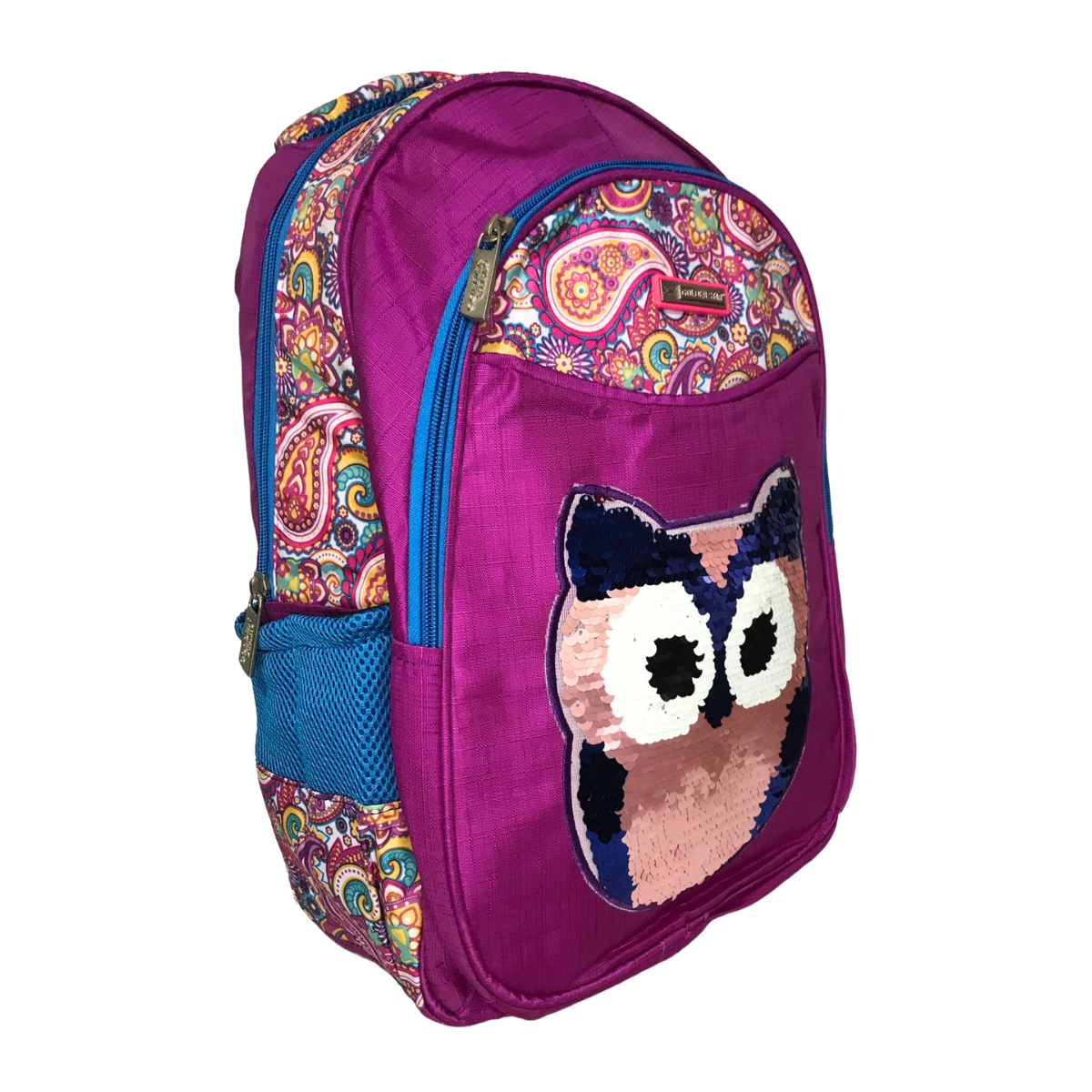 Mochila Escolar Primaria De Lentejuelas.