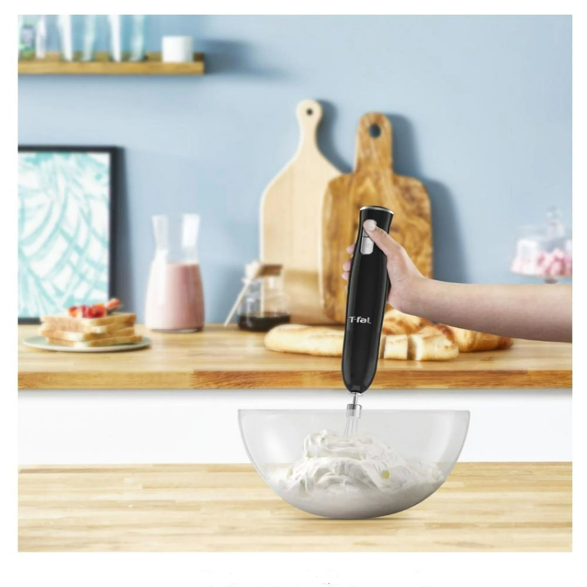 Batidora Inmersión T-FAL con Globo Turbomix Max 4 200W