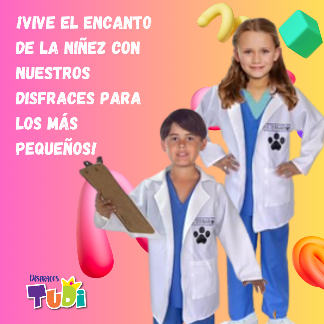 Disfraz de Veterinario y Doctor - Disfraces de Doctores para Niñas y Niños