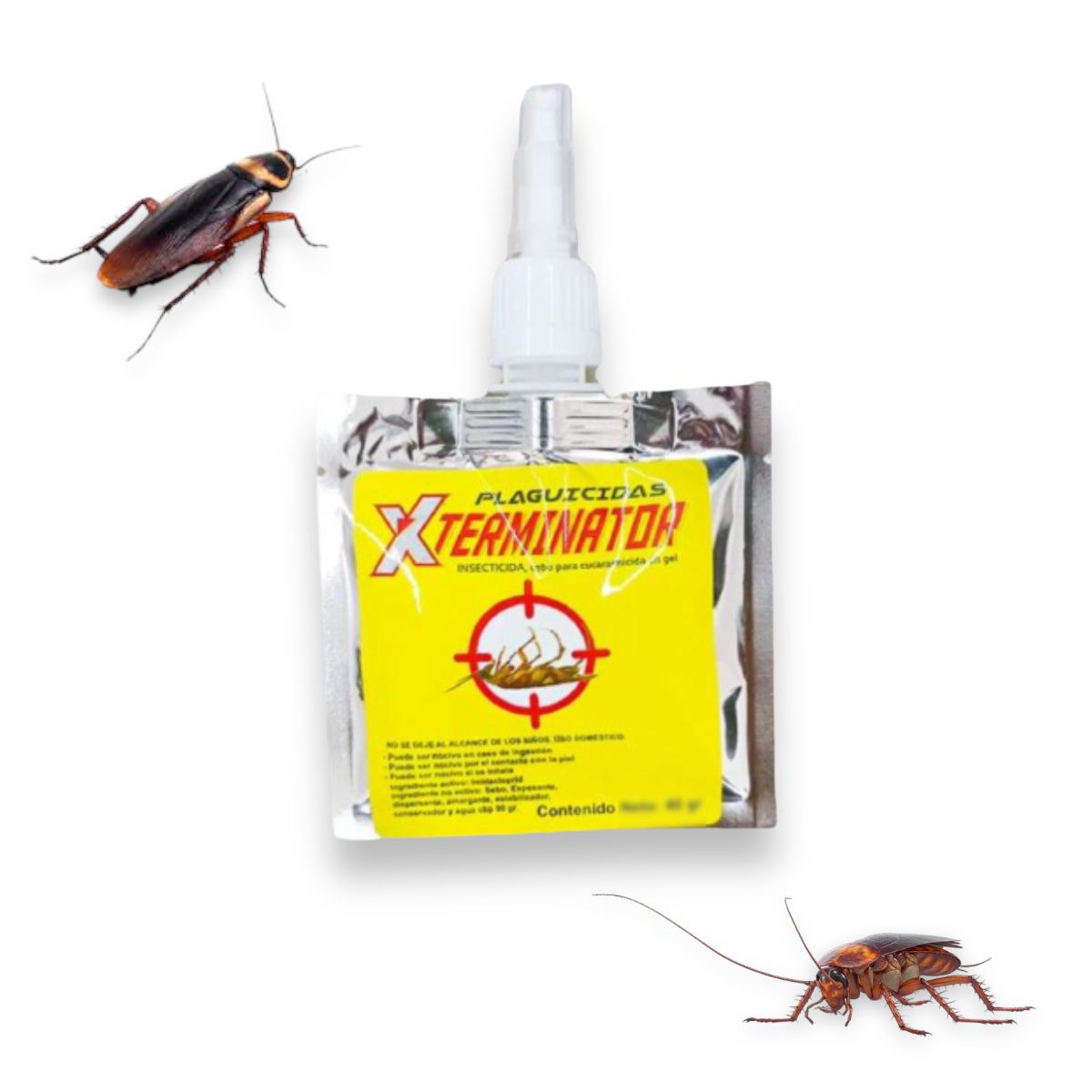 Insecticida En Gel Para Cucarachas X Terminator 90gr