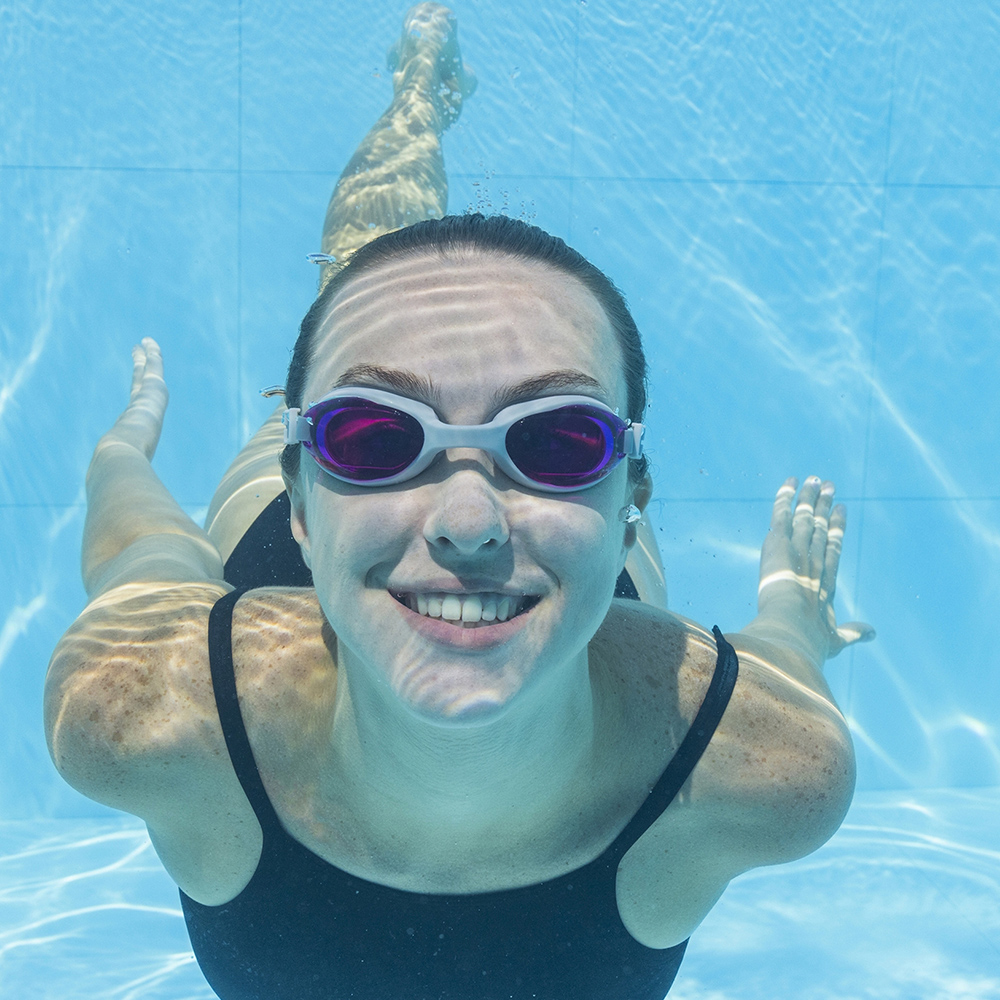 Goggles Para Adulto Natación Ajustables 14 Años Buceo Visor