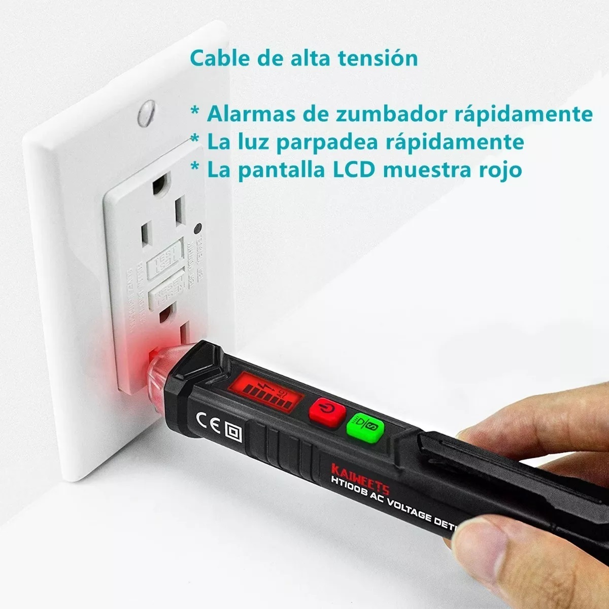 Probador De Voltaje Sin Contacto Probador De Cables Buscador