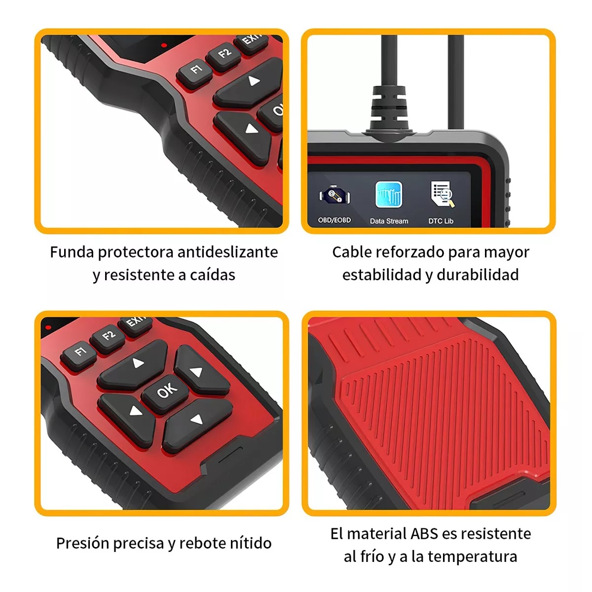 Escaner Multifuncional Automotriz Obd2 35901 Códigos Avería