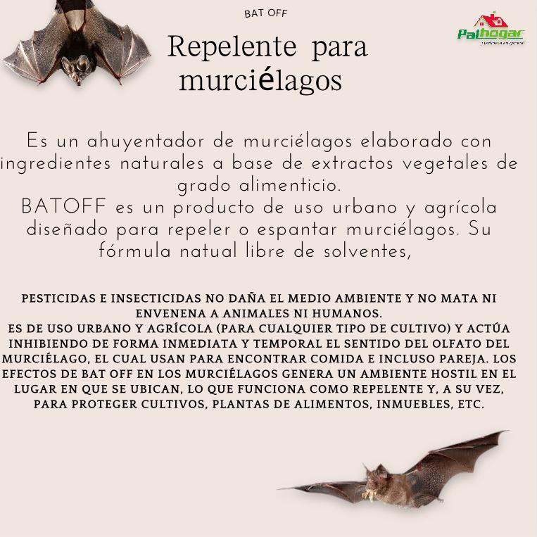 Repelente Para Murciélagos Bat Off